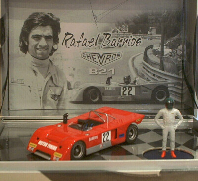 FLY GB TRACK CHEVRON B21 13° BARCELONA 400 KM. 1973 W01 SLOTCAR 1:32 M/B/L.E.