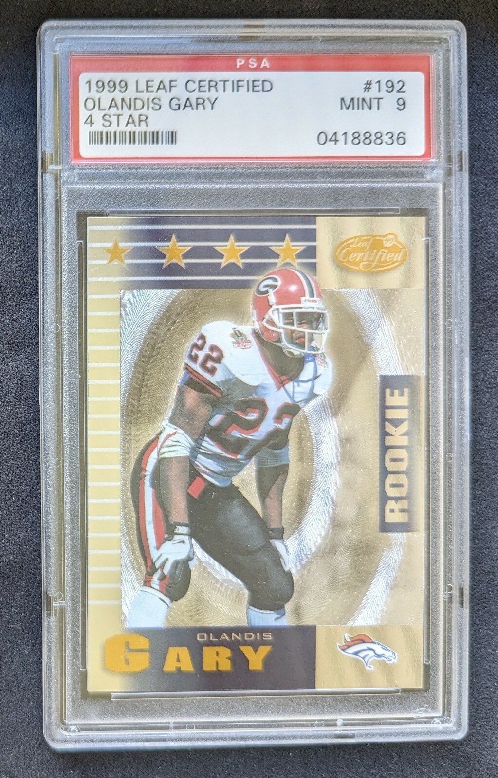 Olandis Gary Leaf Certified #192 4 Star