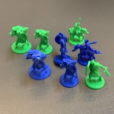 Lot 8 Monster HERO GAME Miniature For Dungeons Dragon D D Figure toy gift b7