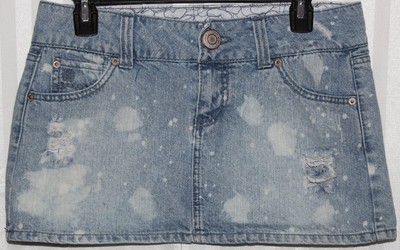 Buy Online rue21 Light Blue Denim Mini Skirt 100 Cotton Size Juniors 9 Buy Online rue21 Light Blue Denim Mini Skirt 100 Cotton Size Juniors 9