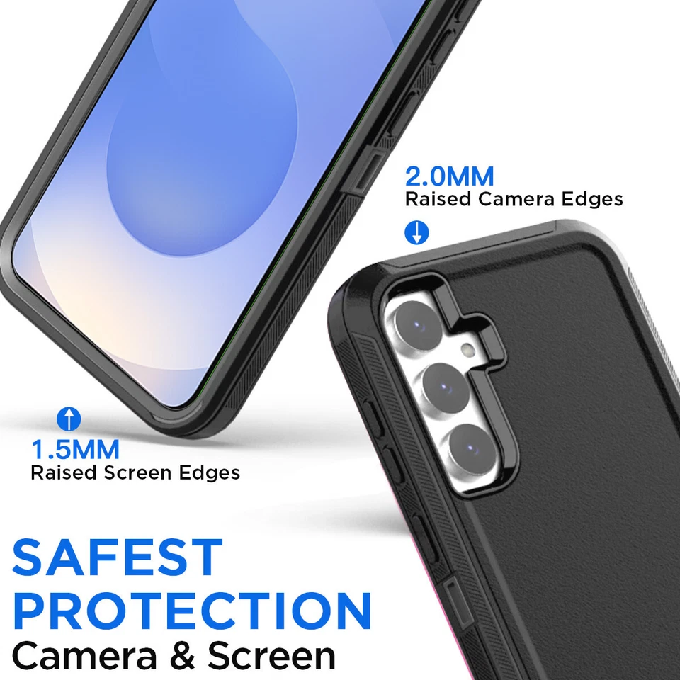 Funda resistente militar a prueba de golpes resistente para Samsung Galaxy S25/S25 Plus Foto 3 de 4