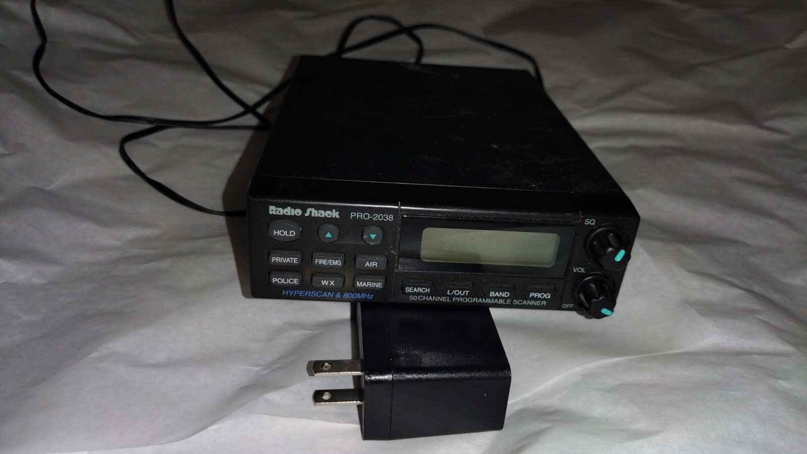 Program A Radio Shack Pro 2038 Scanner - Build Robby