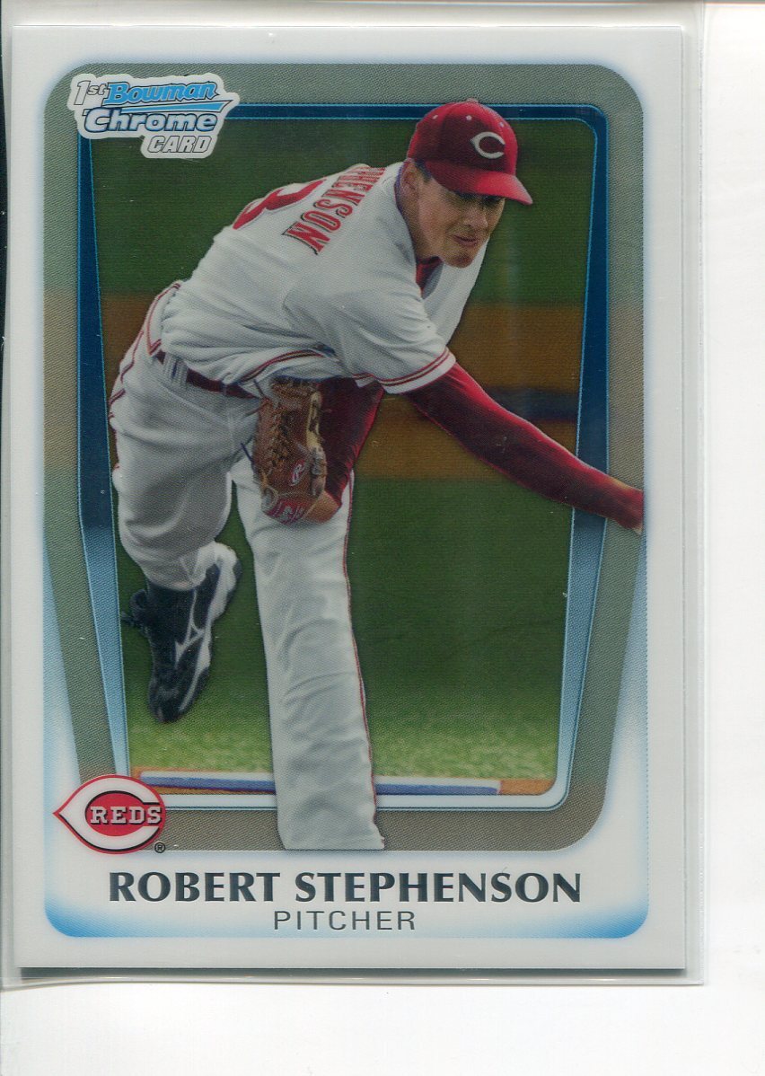 2011 Bowman Chrome Draft Prospects Robert Stephenson BDPP83 Cincinnati Reds