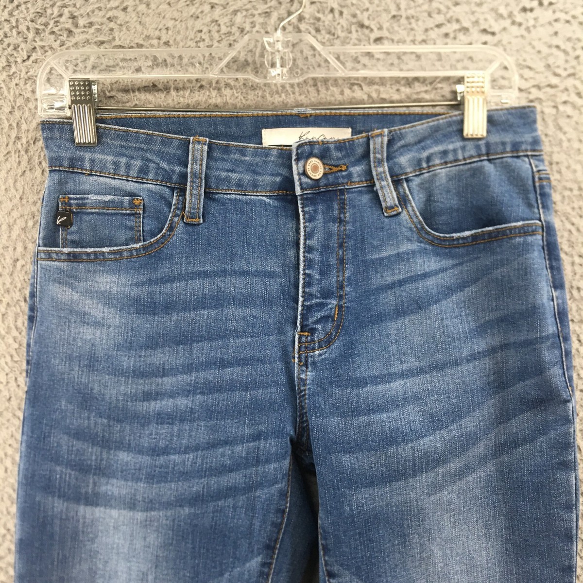 KanCan Skinny Jeans Womens 7 27 (actual 29x29) Blue Denim Mid Rise