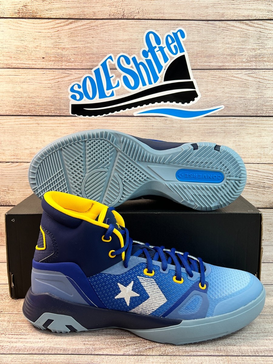 Converse G4 High Heart of the City Men Size 7 Blue Basketball Sneaker 170296C ?Converse Sz 10.5 G4 High Top Heart Of The City LA Blue  main image 3
