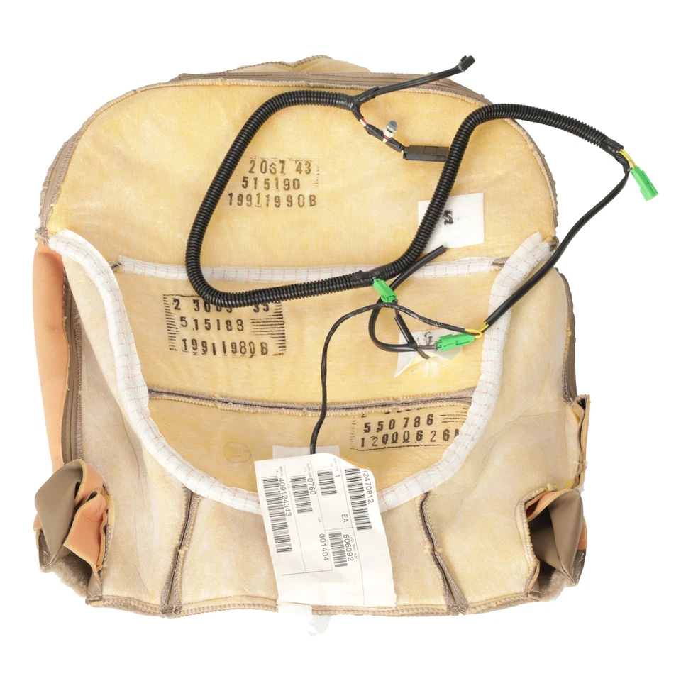 Genuine GM 1998 GMC Jimmy Front Seat Cushion Cover Passenger Side Beige 12470812 - Изображение 4 из 4