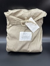 RESTORATION HARDWARE ITALIAN VINTAGE WASHED 600 SATEEN TWIN DUVET NWT PRAIRIE