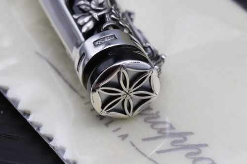 Montegrappa Aphrodite Limited Edition Sterling Silver Fountain Pen - Picture 8 of 14