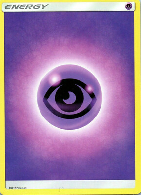 Pokemon Psychic Energy Card Purple Eye Yellow Border - Light Play (2017) |  eBay