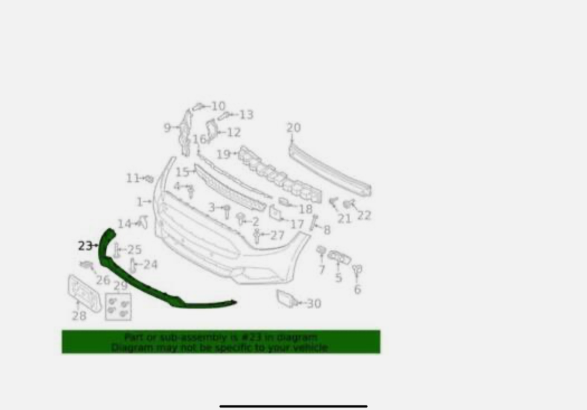 Genuine Ford Valance Panel FR3Z-17D957-AA | eBay