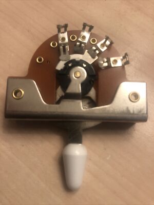Qualität 5-Wege Hosco DM-50 CRL Typ Pickup Hebelschalter + Spitze. Made In Japan.