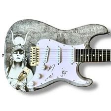 The Lumineers Signed Guitar Custom JSA COA Wesley Schultz Jeremiah Fraites
