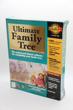 Ultimate Family Tree - PC 1997 Genealogy Software - New Sealed See Desc