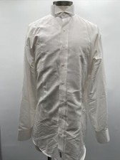 Joseph  Feiss Men's Long Sleeve White Tuxedo Shirt Size 15-15.5 34/35