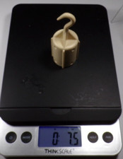 1 small round weight for All Knitting machine/ KR850 .75 ounces