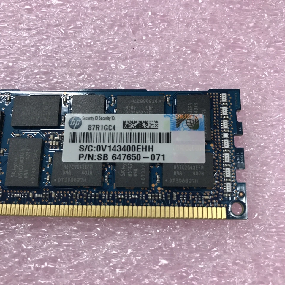 Hynix 16GB Kit 2x8GB 2Rx4 PC3L-10600R-9-12-E2 Ram HMT31GR7EFR4A-H9 - Image 4 of 4