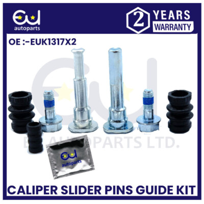 2x REAR BRAKE CALIPER SLIDER PIN KIT FITS: ROVER MG MGF MGTF 95-09 EUK1317X2