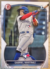 2023 Bowman 1st Prospect Gabriel Martinez #BP-45 Toronto Blue Jays