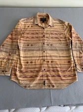 VTG Women’s Woolrich Aztec Southwestern Pattern Chamois Flannel. Tag Unreadable.