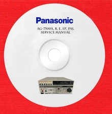 Service manual for Panasonic Technics audio video by model on 1 dvd in pdf