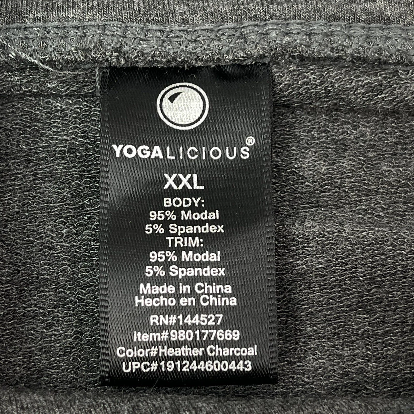 yogalicious athletic yoga pullover meditation jacket