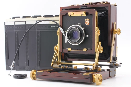 Rare [N MINT] Wista Field 45DX Ebony 4x5 Film Camera Fujinon W 150mm F6.3 JAPAN