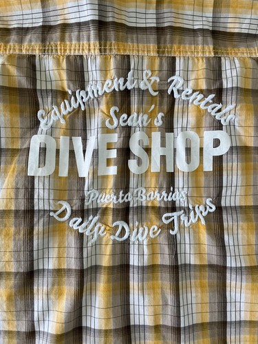 L.O.G.G Fitted Yellow Plaid Short Sleeve XL Men's Snap Button Shirt 0015 - Picture 3 of 11