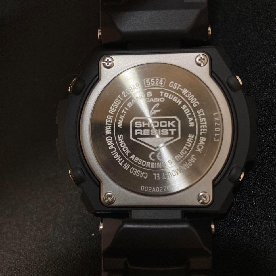 Casio Watch Men'S Blue GShock GstW300 eBay