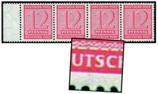 SBZ Nr. 132 III postfrisch&nbsp; Plattenfehler