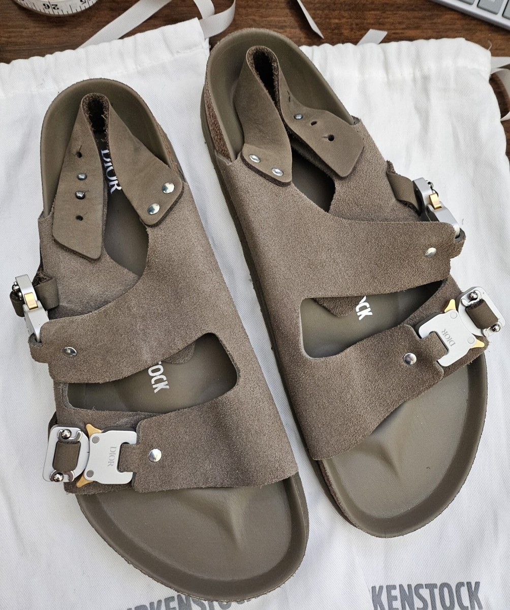 ディオール DIOR × ビルケンシュトック BIRKENSTOCK 43 Dior x Birkenstock Limited Edition Khaki (Size 43 EU) | eBay