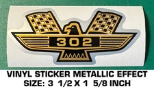 FORD PERFORMANCE EAGLE EMBLEM LOGO 302 - SHELBY - MUSTANG - VINYL DECAL STICKER