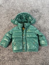 Polo Ralph Lauren 2t Puffer Jacket Winter Coat Down Forest Green Insulated
