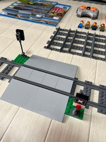 LEGO City Heavy-Haul Train 60098 In 2015 Used Retired W/Manual & Box As Is