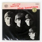 BEATLES ALL MY LOVING APPLE AP4571 Japan VINYL 7