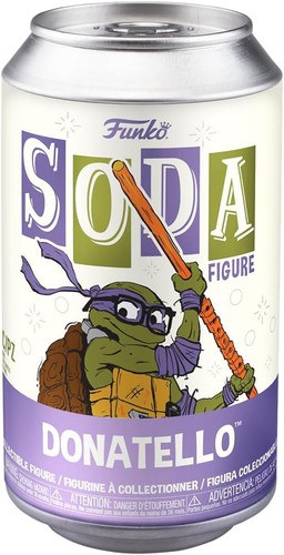 Funko Soda: Teenage Mutant Ninja Turtles - Donatello Figur in einer Dose - SEALED