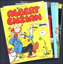 ALBERT ENZIAN 1. Auflage Nr 1-9  SC Humor  Comic Album Delta Verlag Auswahl Greg