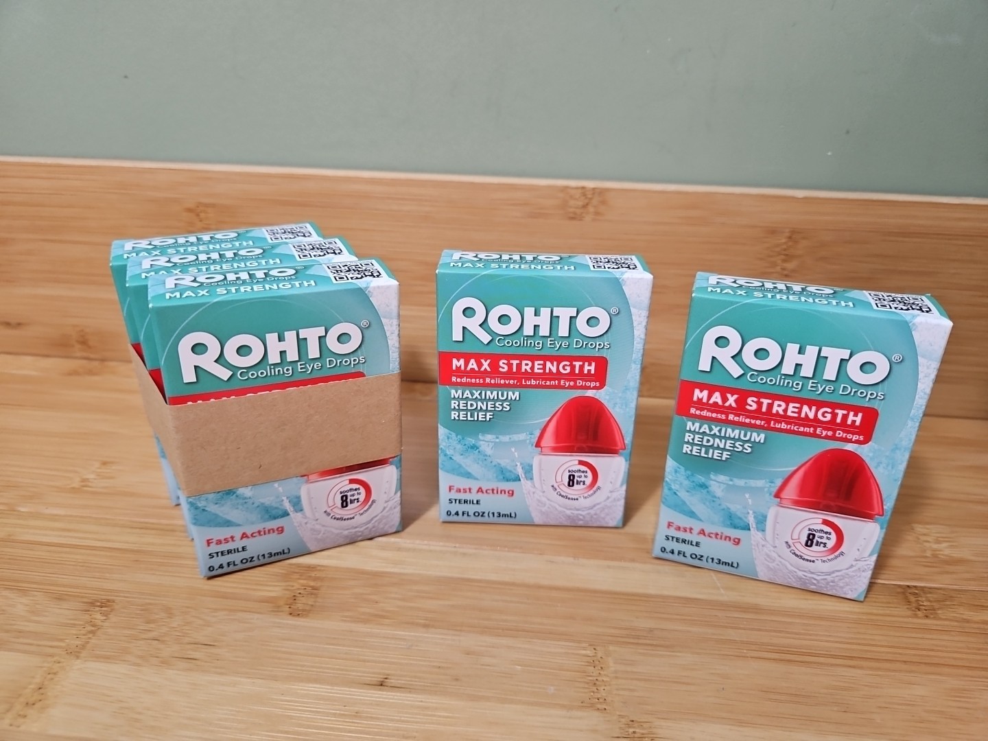 .redness Relief Fast Acting  0.4floz  Exp 10/2027