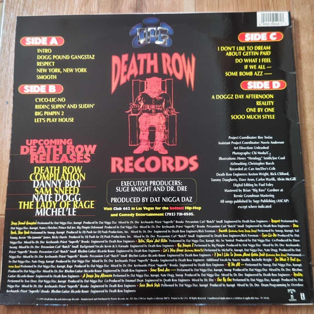 Tha Dogg Pound / Dogg Food 1995 US Original 2LP Vinyl Death