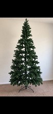 10 Ft Artificial Christmas Tree Large Green Xmas Holiday Tree Metal Stand Decor