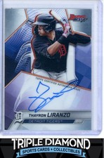 2025 Bowman's Best Thayron Liranzo Best of '25 Autograph Auto Tigers Y639