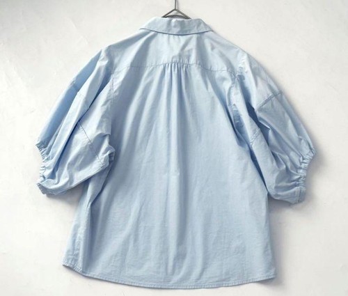 MIUMIU Miu Miu Point Sleeve Blouse Size 40 #PGFFPX - Picture 2 of 5