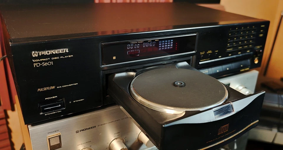 Gorgeous & RARE Pioneer PD-S601 ~ Stable Platter Mechanism ~ Beautiful Sound Q.  - Image 4 of 4