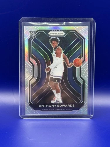 2020-21 Panini Prizm - Anthony Edwards #258 Silver Prizm (RC)