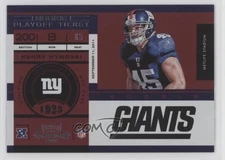2011 Playoff Contenders Playoff Ticket /99 Henry Hynoski #195 Rookie RC