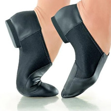 So Danca Jazz Leather Shoe Arch Hugging Neoprene JZ43 Unisex Adult Size 11.5