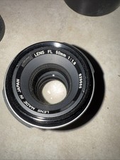 Canon FL 50mm f/1.8 MF Standard Lens DUTY FREE With Case From Japan