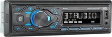 JENSEN MPR210 7 Character LCD Single DIN Car Stereo Radio  Push to Talk Assista