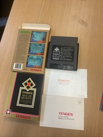 Vindicators Nintendo NES CIB Complete in Box Manual 1988