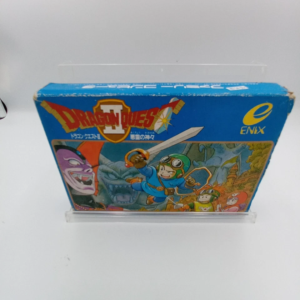 Dragon Quest 2 II Famicom FC NES Nintendo Japanese CIB Complete - Image 2 of 4