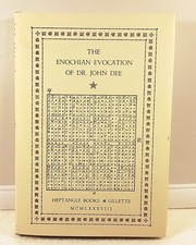 The Enochian Evocation of Dr John Dee Heptangle Books, Occult, Magic, 1984,1987